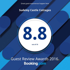 8.8 out of 10. Guest Review Awards 2016. Booking.com